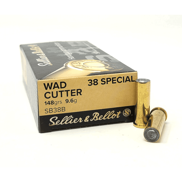 Sellier & Bellot 38 Special 148 gr Wadcutter 50rd Sellier & Bellot 38 Special 148 gr Wadcutter 50rd
