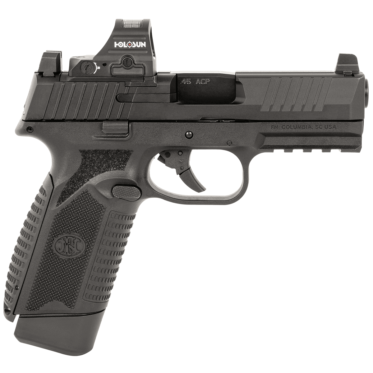FN 545 MRD 45 ACP Semi Automatic Handgun with Holosun 407C Red Dot FN 545 MRD 45 ACP Semi Automatic Handgun with Holosun 407C Red Dot
