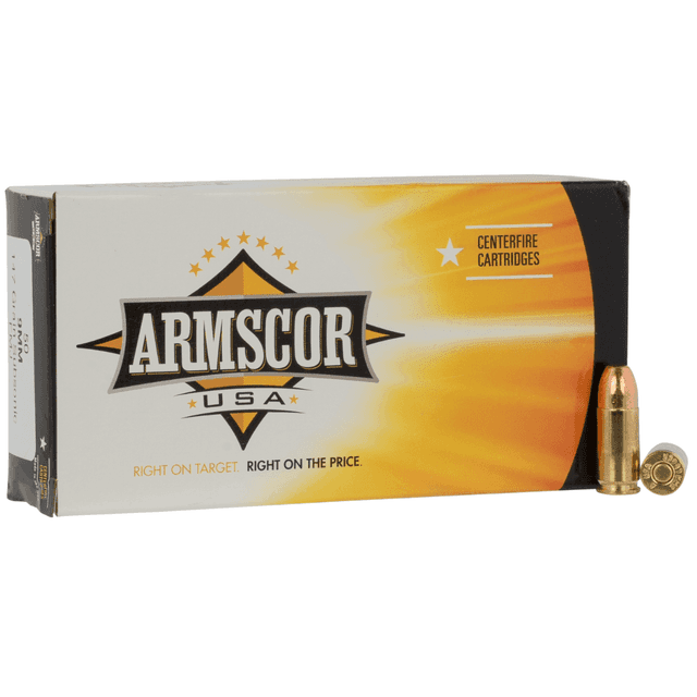 Armscor USA 9mm Luger Full Metal Jacket 147 grain, 50 Per Box - FAC95 Armscor USA 9mm Luger Full Metal Jacket 147 grain, 50 Per Box - FAC95