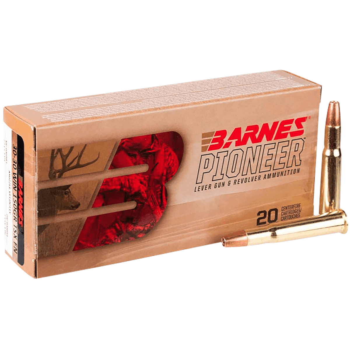 Barnes Bullets 32137 30-30 Win 150 gr 20 Per Box Barnes Bullets 32137 30-30 Win 150 gr 20 Per Box