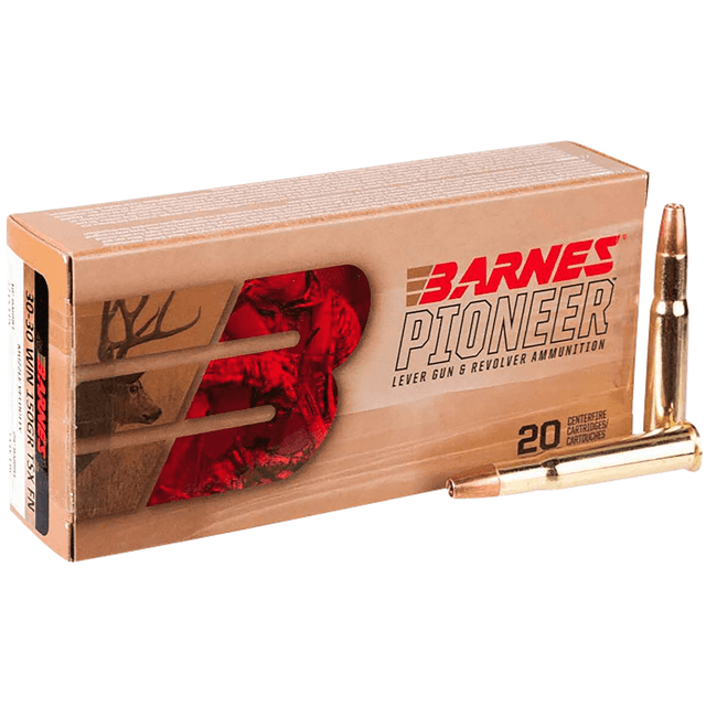 Barnes Bullets 32136 30-30 Win 190 gr Rifle Ammo 20 Per Box Barnes Bullets 32136 30-30 Win 190 gr Rifle Ammo 20 Per Box