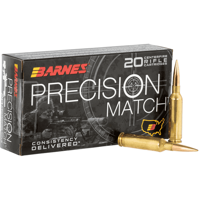 Barnes Bullets 30814 Precision Match 6mm Creedmoor 112 gr Open Tip Match Boat Tail 20 Per Box Barnes Bullets 30814 Precision Match 6mm Creedmoor 112 gr Open Tip Match Boat Tail 20 Per Box