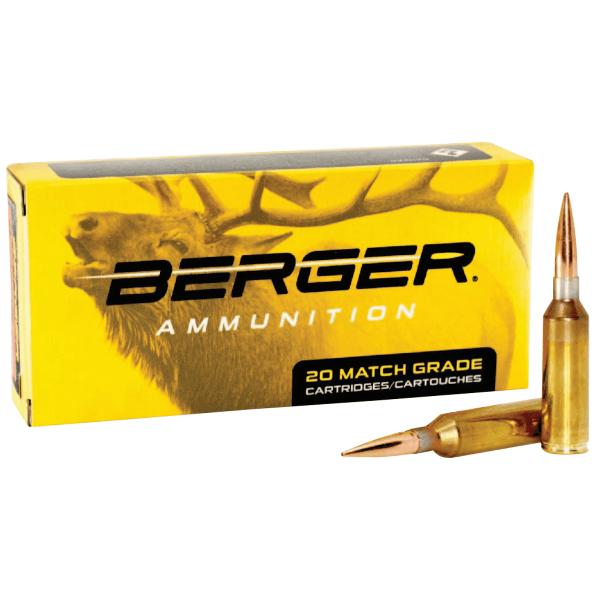 Berger Bullets Rifle Target 6.5 PRC Hybrid 156 grain, 20 Per Box - 50010 Berger Bullets Rifle Target 6.5 PRC Hybrid 156 grain, 20 Per Box - 50010