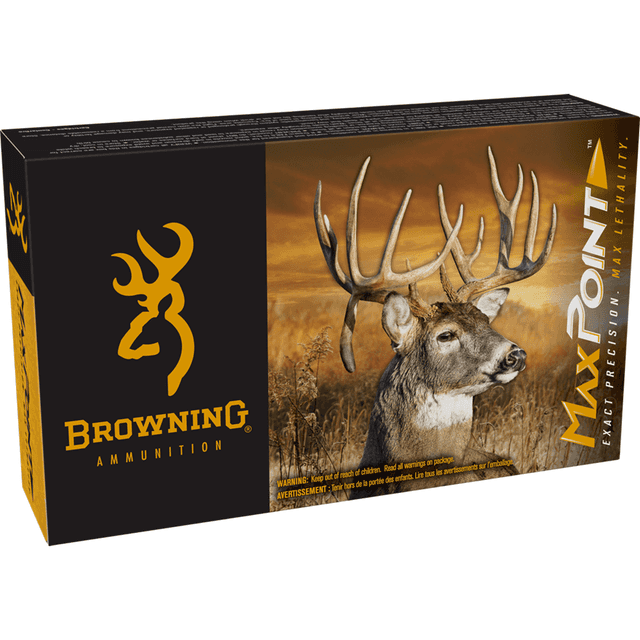 Browning Ammo B192103502 Max Point 350 Legend 150 gr 20 Per Box Browning Ammo B192103502 Max Point 350 Legend 150 gr 20 Per Box
