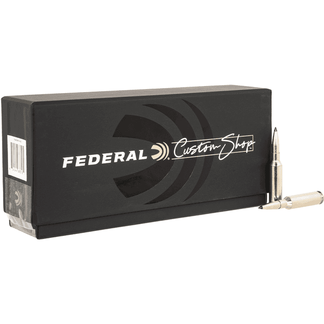 Federal Custom Rifle Ammo Custom Shop 6.5 Creedmoor 130 gr Terminal Ascent 20 Per Box Federal Custom Rifle Ammo Custom Shop 6.5 Creedmoor 130 gr Terminal Ascent 20 Per Box