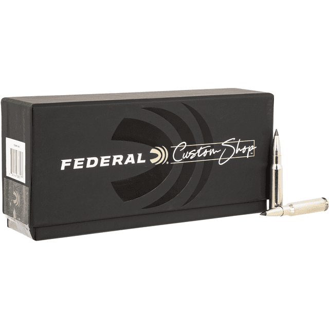 Federal Custom Rifle Ammo Custom Shop 308 Win 175 gr Terminal Ascent 20 Per Box Federal Custom Rifle Ammo Custom Shop 308 Win 175 gr Terminal Ascent 20 Per Box