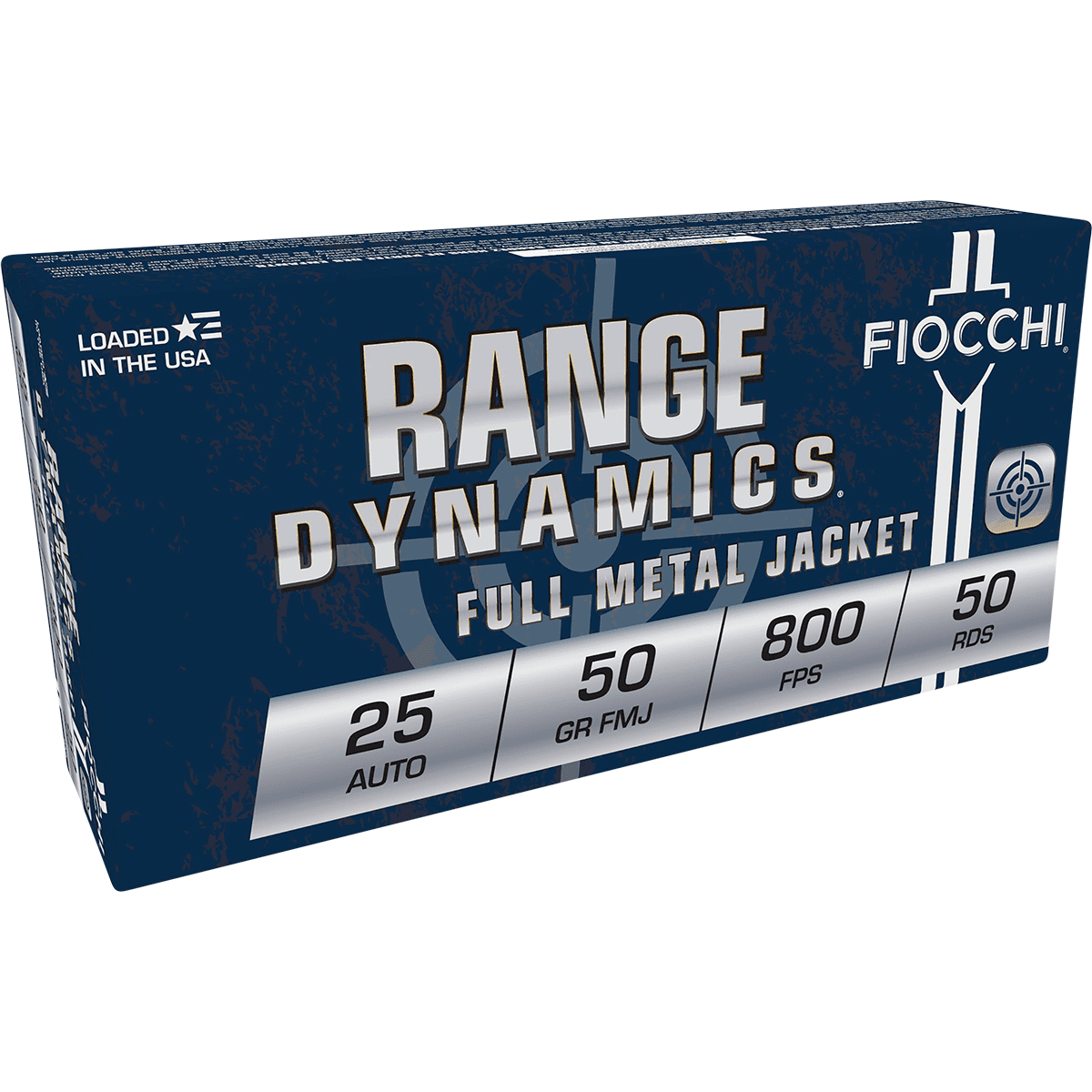 Fiocchi Range Dynamics 25 ACP 50 gr Full Metal Jacket 50 Per Bo Fiocchi Range Dynamics 25 ACP 50 gr Full Metal Jacket 50 Per Bo
