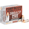 Fort Scott Munitions 380095SCV Tumble Upon Impact (TUI) 380 ACP 95 gr Solid Copper Spun 20 Per Box/ 25 Case Fort Scott Munitions 380095SCV Tumble Upon Impact (TUI) 380 ACP 95 gr Solid Copper Spun 20 Per Box/ 25 Case
