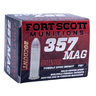 Fort Scott Munitions 357MAG125SCV Tumble Upon Impact (TUI) 357 Mag 125 gr Solid Copper Spun 20 Per Box/ 25 Case Fort Scott Munitions 357MAG125SCV Tumble Upon Impact (TUI) 357 Mag 125 gr Solid Copper Spun 20 Per Box/ 25 Case
