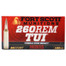 Fort Scott Munitions 260130SCV2 Tumble Upon Impact (TUI) 260 Rem 130 gr Solid Copper Spun 20 Per Box/ 25 Case Fort Scott Munitions 260130SCV2 Tumble Upon Impact (TUI) 260 Rem 130 gr Solid Copper Spun 20 Per Box/ 25 Case