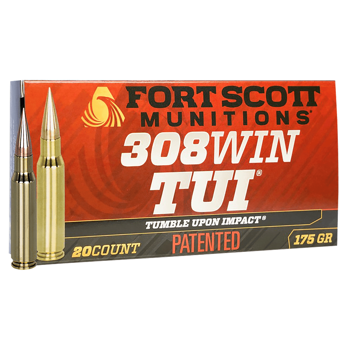 Fort Scott Munitions 308175SCV2 Tumble Upon Impact (TUI) Rifle 308 Win 175 gr Solid Copper Spun 20 Per Box Fort Scott Munitions 308175SCV2 Tumble Upon Impact (TUI) Rifle 308 Win 175 gr Solid Copper Spun 20 Per Box