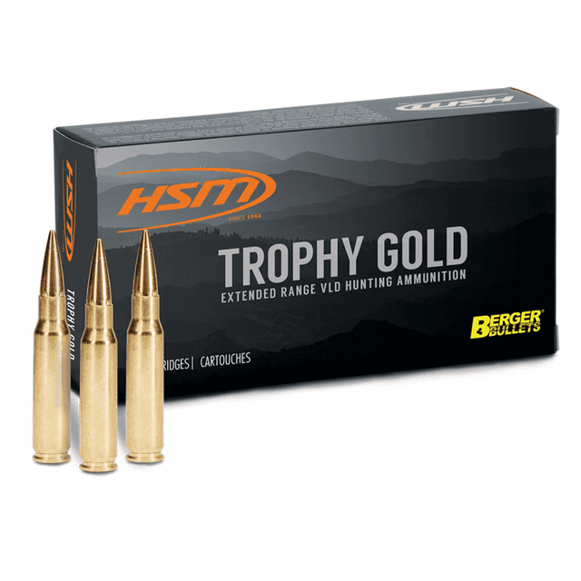 HSM 65X284140VLD Trophy Gold Extended Range 6.5x284 Norma 140 gr Berger Hunting VLD Match 20 Per Box HSM 65X284140VLD Trophy Gold Extended Range 6.5x284 Norma 140 gr Berger Hunting VLD Match 20 Per Box