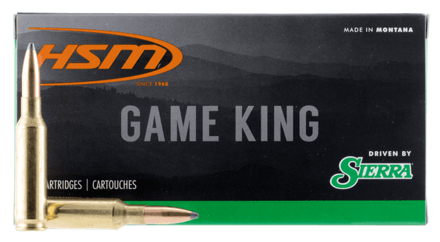 HSM Game King 8mm Mauser 175 gr Pro Hunter 20 Per Box HSM Game King 8mm Mauser 175 gr Pro Hunter 20 Per Box