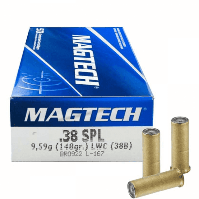 Magtech 38B Range/Training 38 Special 148 gr Lead Wadcutter 50 Per Box Magtech 38B Range/Training 38 Special 148 gr Lead Wadcutter 50 Per Box