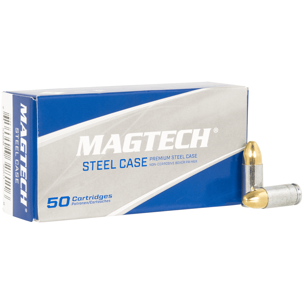 Magtech 9mm 115 gr Steel Casing Full Metal Jacket 50 Per Box - 9AS Magtech 9mm 115 gr Steel Casing Full Metal Jacket 50 Per Box - 9AS
