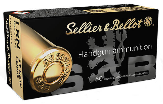 Sellier & Bellot Handgun 32 S&W Long 100 gr Lead Round Nose 50 Per Box Sellier & Bellot Handgun 32 S&W Long 100 gr Lead Round Nose 50 Per Box