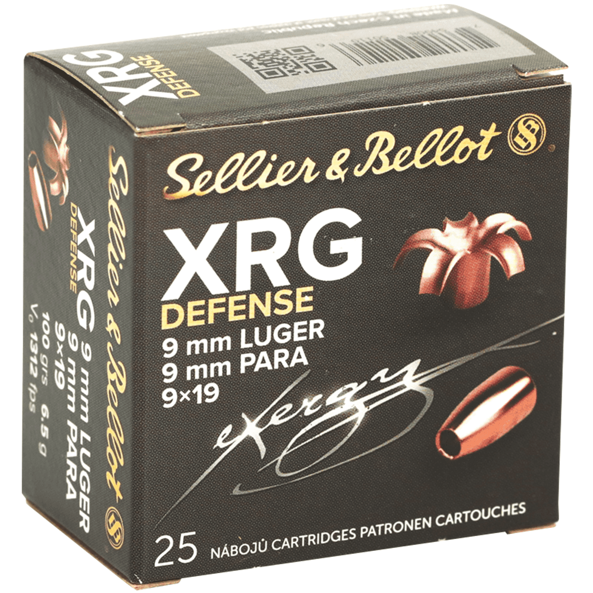 Magtech XRG Defense 9mm Luger 100 gr Solid Copper Hollow Point 25 Per Box Magtech XRG Defense 9mm Luger 100 gr Solid Copper Hollow Point 25 Per Box