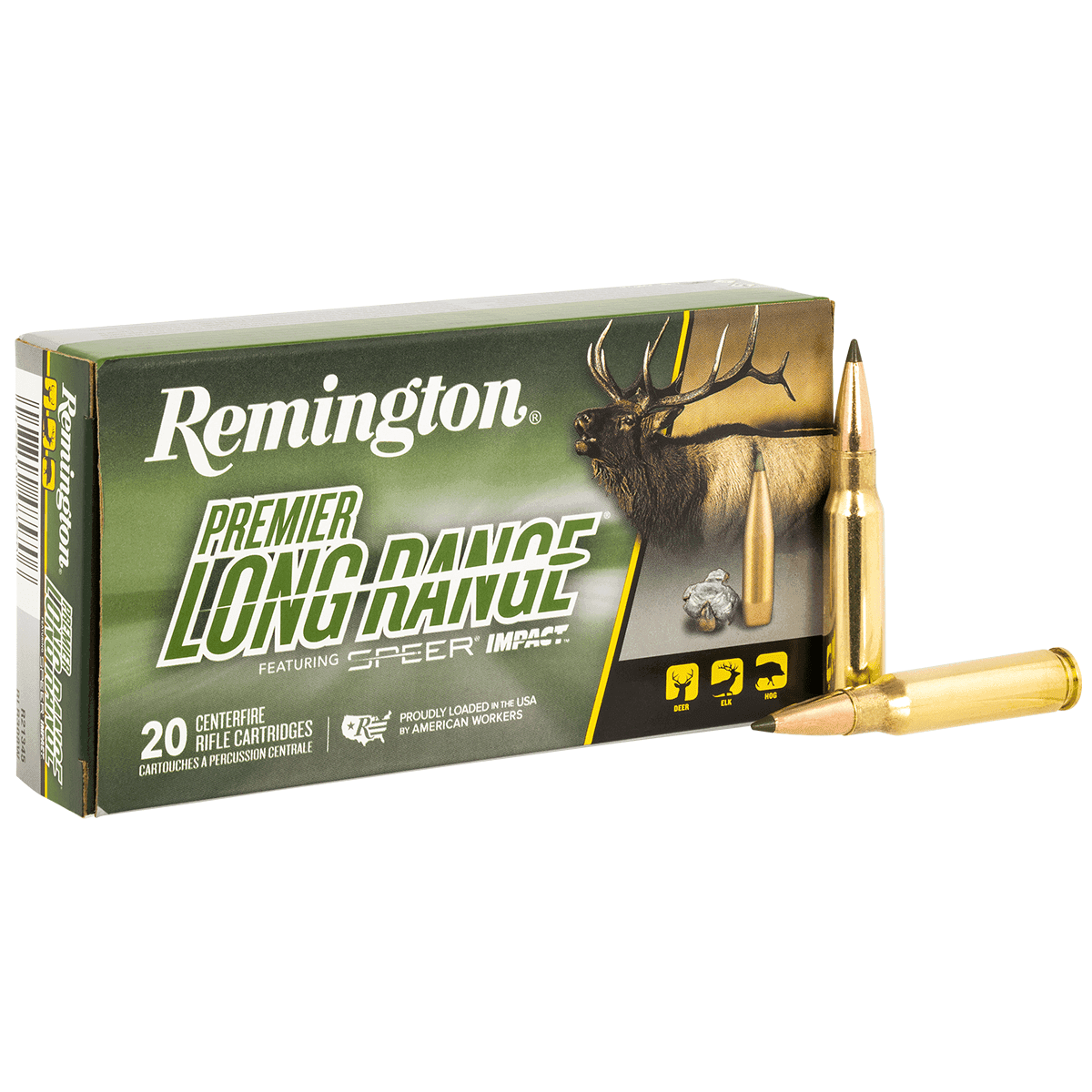 Remington Ammunition Premier Long Range 308 Win 172 gr Speer Impact 20 Per Box Remington Ammunition Premier Long Range 308 Win 172 gr Speer Impact 20 Per Box