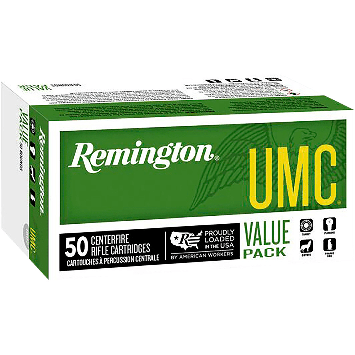 Remington Ammunition UMC Value Pack 223 Rem 50 gr Jacket Hollow Point 50 Per Box Remington Ammunition UMC Value Pack 223 Rem 50 gr Jacket Hollow Point 50 Per Box