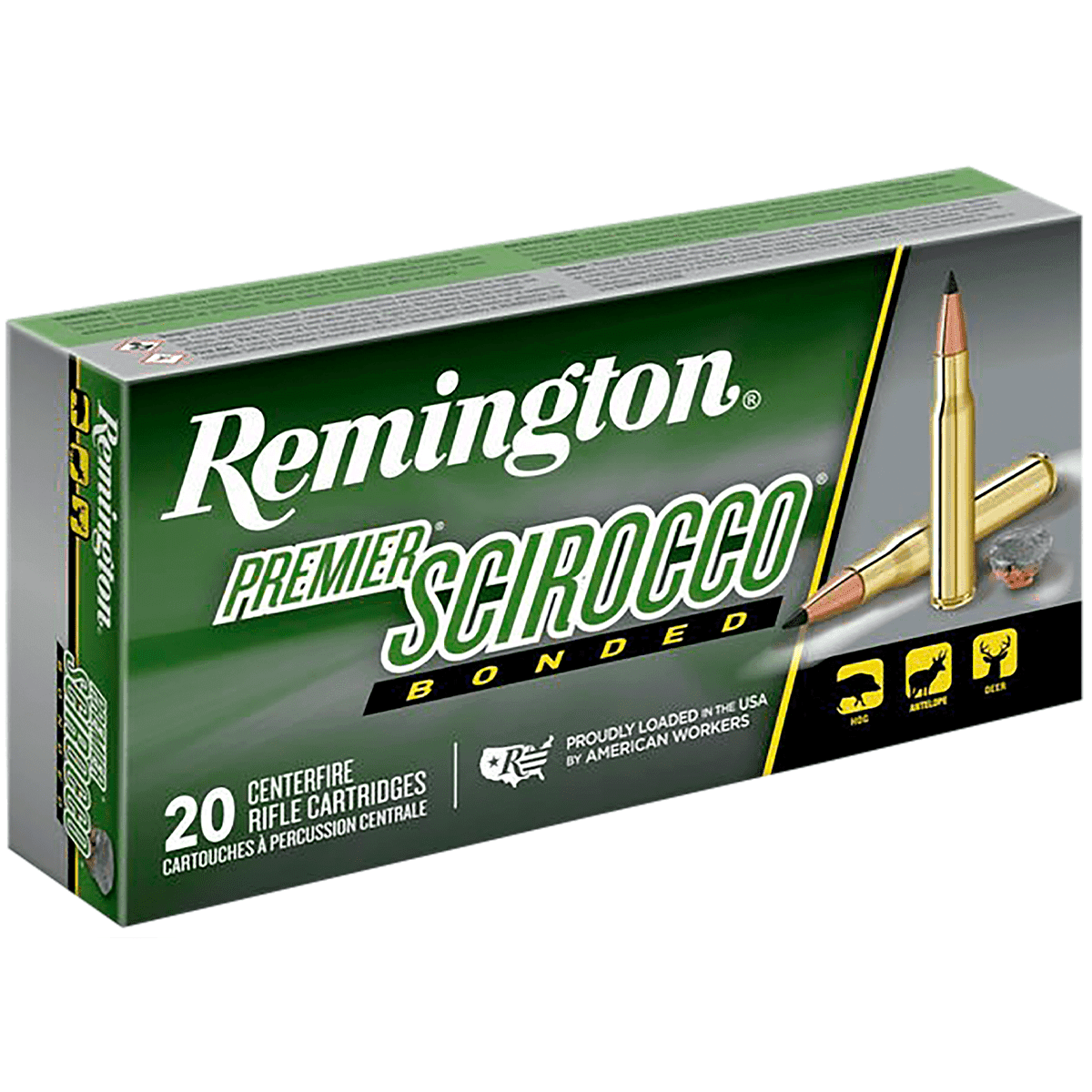 Remington Ammunition Premier Scirocco Bonded 243 Win 90 gr Swift Scirocco Bonded 20 Per Box Remington Ammunition Premier Scirocco Bonded 243 Win 90 gr Swift Scirocco Bonded 20 Per Box