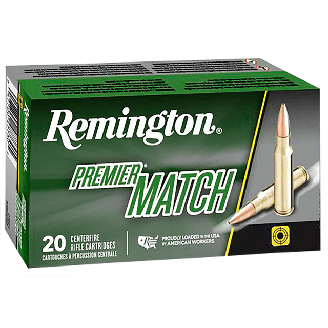 Remington Ammunition Premier Match 224 Valkyrie 90 gr Sierra MatchKing BTHP 20 Per Box Remington Ammunition Premier Match 224 Valkyrie 90 gr Sierra MatchKing BTHP 20 Per Box