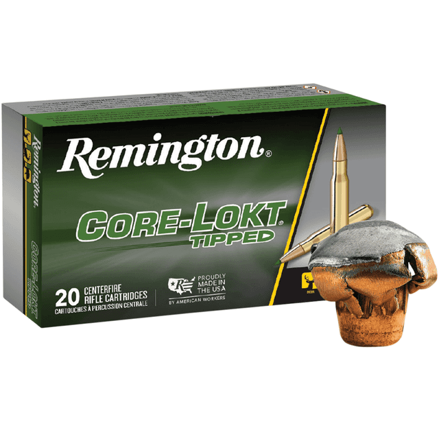 Remington Ammunition Core-Lokt Copper 30-06 Springfield 150 gr Copper Hollow Point 20 Per Box Remington Ammunition Core-Lokt Copper 30-06 Springfield 150 gr Copper Hollow Point 20 Per Box