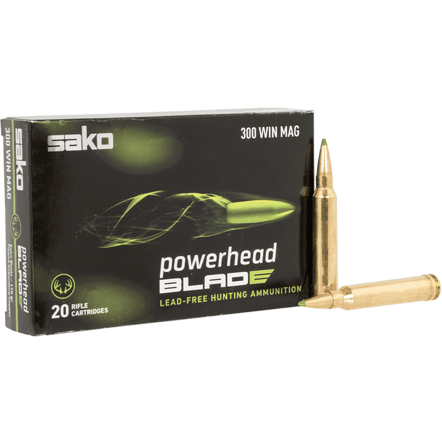 SAKO (TIKKA) PowerHead Blade 300 Win Mag 170 gr - JASPHB300WM170B SAKO (TIKKA) PowerHead Blade 300 Win Mag 170 gr - JASPHB300WM170B