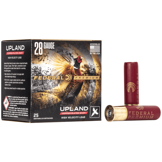 Federal Premium Wing-Shok High Velocity 28 Gauge 2.75" 3/4 oz 8 Shot 25 Per Box Federal Premium Wing-Shok High Velocity 28 Gauge 2.75" 3/4 oz 8 Shot 25 Per Box
