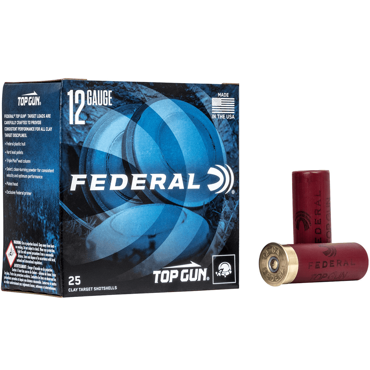 Federal Top Gun 12 Gauge 2.75" 1 oz 8 Shot 25 Per Box Federal Top Gun 12 Gauge 2.75" 1 oz 8 Shot 25 Per Box