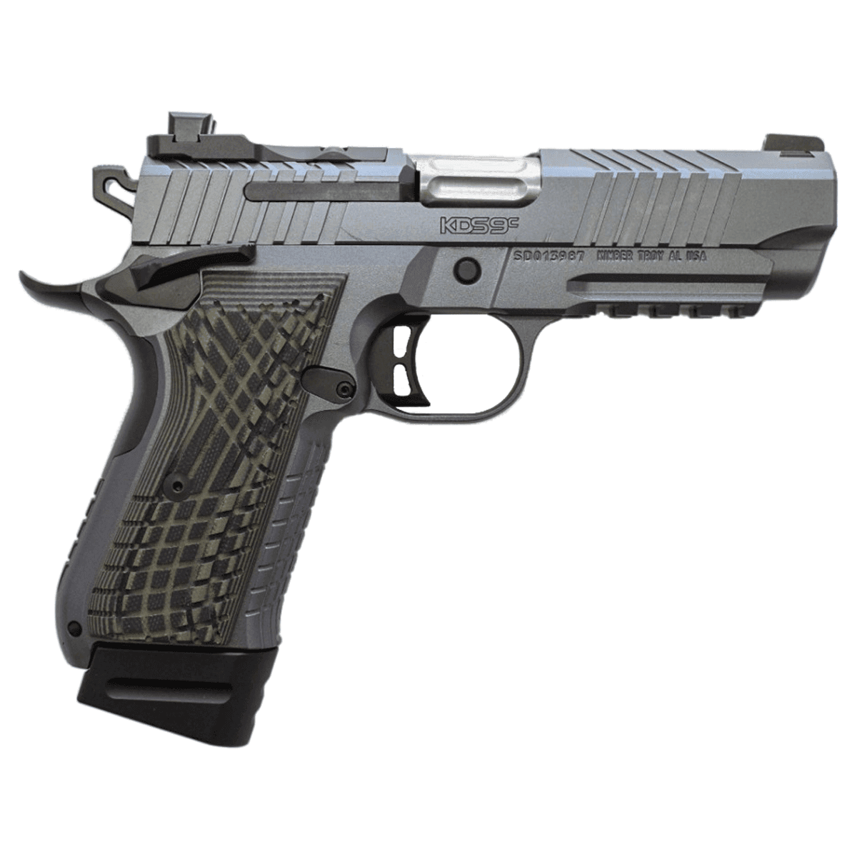 Kimber KDS9c Rail Gray Optic Ready 9mm Pistol Kimber KDS9c Rail Gray Optic Ready 9mm Pistol