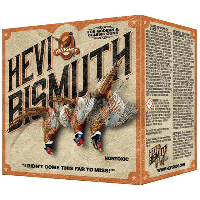 HEVI-Shot HEVI-Bismuth Upland 16 Gauge 2.75" 1 1/8 oz Bismuth 3 Shot 25 Per Box HEVI-Shot HEVI-Bismuth Upland 16 Gauge 2.75" 1 1/8 oz Bismuth 3 Shot 25 Per Box