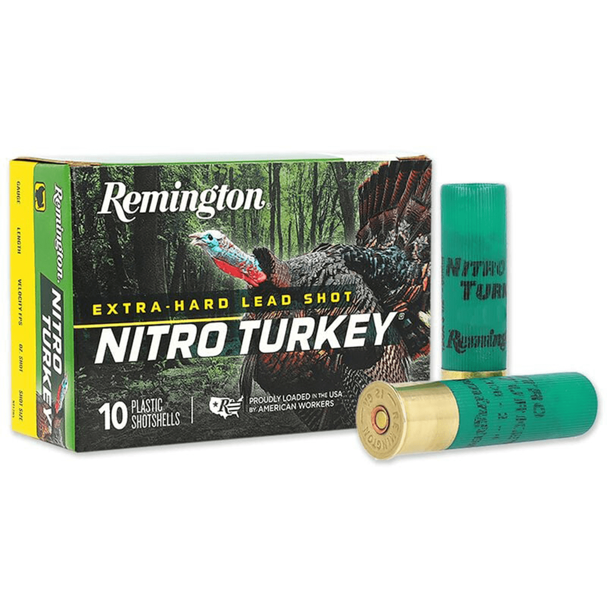Remington Ammunition Nitro Turkey 12 Gauge 2.75" 1 1/2 oz 5 Shot 10 Per Box Remington Ammunition Nitro Turkey 12 Gauge 2.75" 1 1/2 oz 5 Shot 10 Per Box