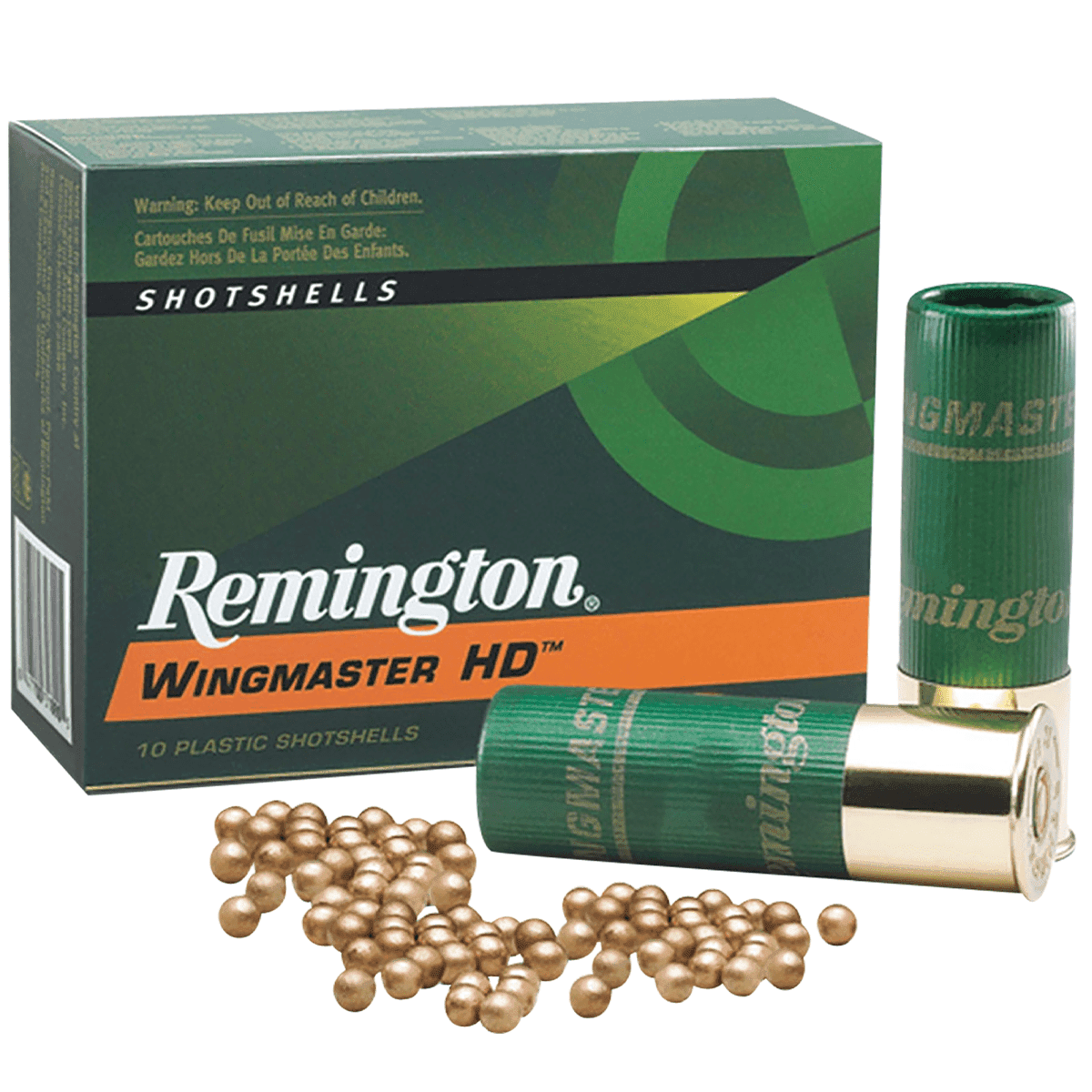 Remington Ammunition Wingmaster HD 20 Gauge 3" 1 1/8 oz 4 Shot 10 Per Box Remington Ammunition Wingmaster HD 20 Gauge 3" 1 1/8 oz 4 Shot 10 Per Box