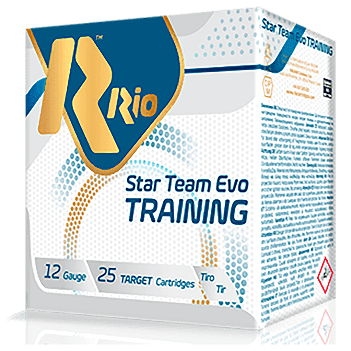 Rio Ammunition Star Team EVO 12 Gauge 2.75" 1 1/8 oz 7.5 Shot - STT32X75 Rio Ammunition Star Team EVO 12 Gauge 2.75" 1 1/8 oz 7.5 Shot - STT32X75