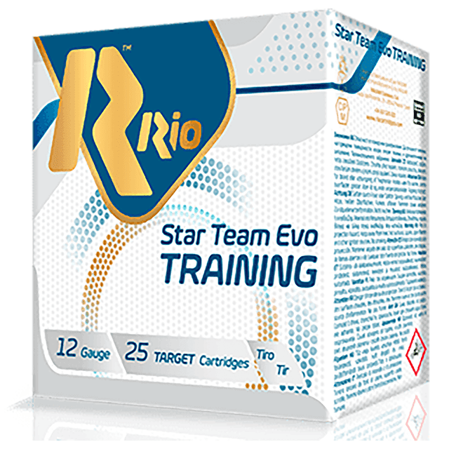 Rio Ammunition Star Team EVO 12 Gauge 2.75" 1 1/8 oz 7.5 Shot - STT32X75 Rio Ammunition Star Team EVO 12 Gauge 2.75" 1 1/8 oz 7.5 Shot - STT32X75