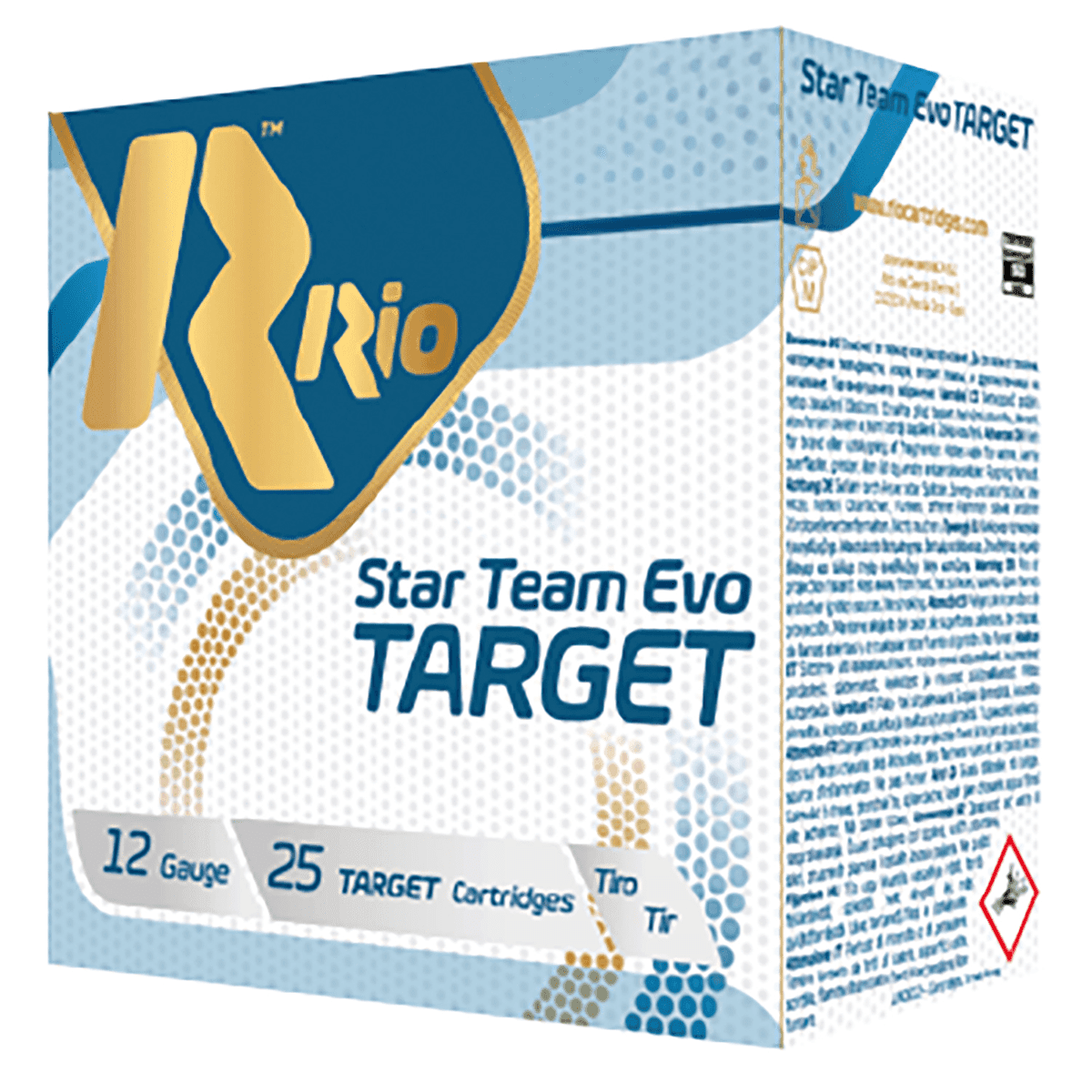 Rio Ammunition Team Target 12 Gauge 2.75" 1 1/8 oz 8 Shot 10 boxes Rio Ammunition Team Target 12 Gauge 2.75" 1 1/8 oz 8 Shot 10 boxes