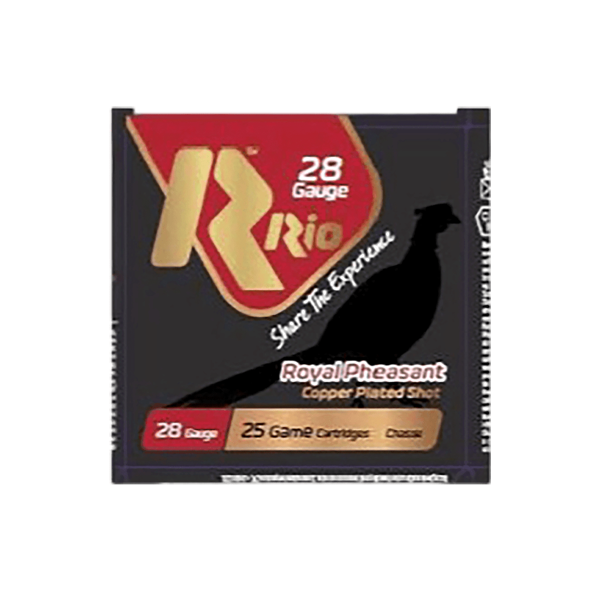 Rio Ammunition Royal Pheasant 28 Gauge 2.75" 5 Shot - RPC285 Rio Ammunition Royal Pheasant 28 Gauge 2.75" 5 Shot - RPC285