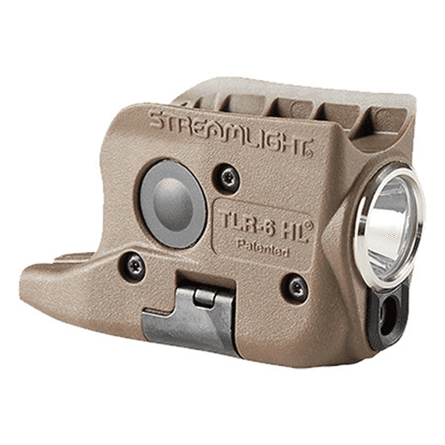 Streamlight 69351 TLR-6 HL G Flat Dark Earth Glock 42/43/43x/48 Green Laser 300 Lumens White LED Streamlight 69351 TLR-6 HL G Flat Dark Earth Glock 42/43/43x/48 Green Laser 300 Lumens White LED