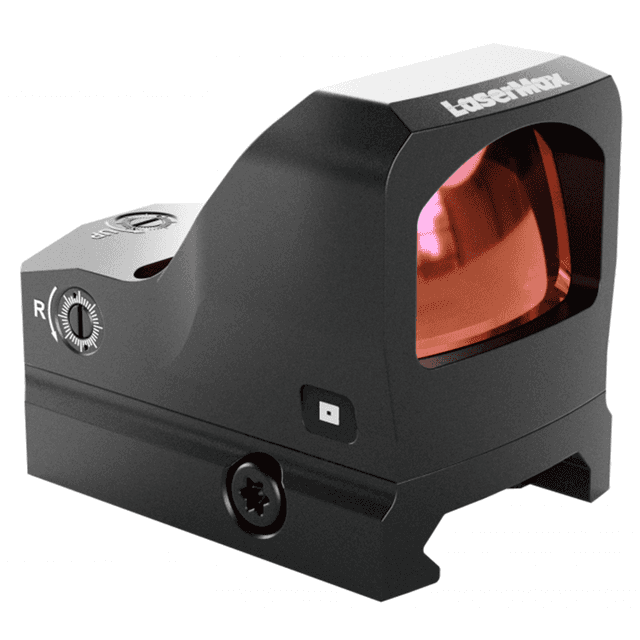 LaserMax Compact Red Dot Sight Matte Black 3 MOA Red Dot LaserMax Compact Red Dot Sight Matte Black 3 MOA Red Dot