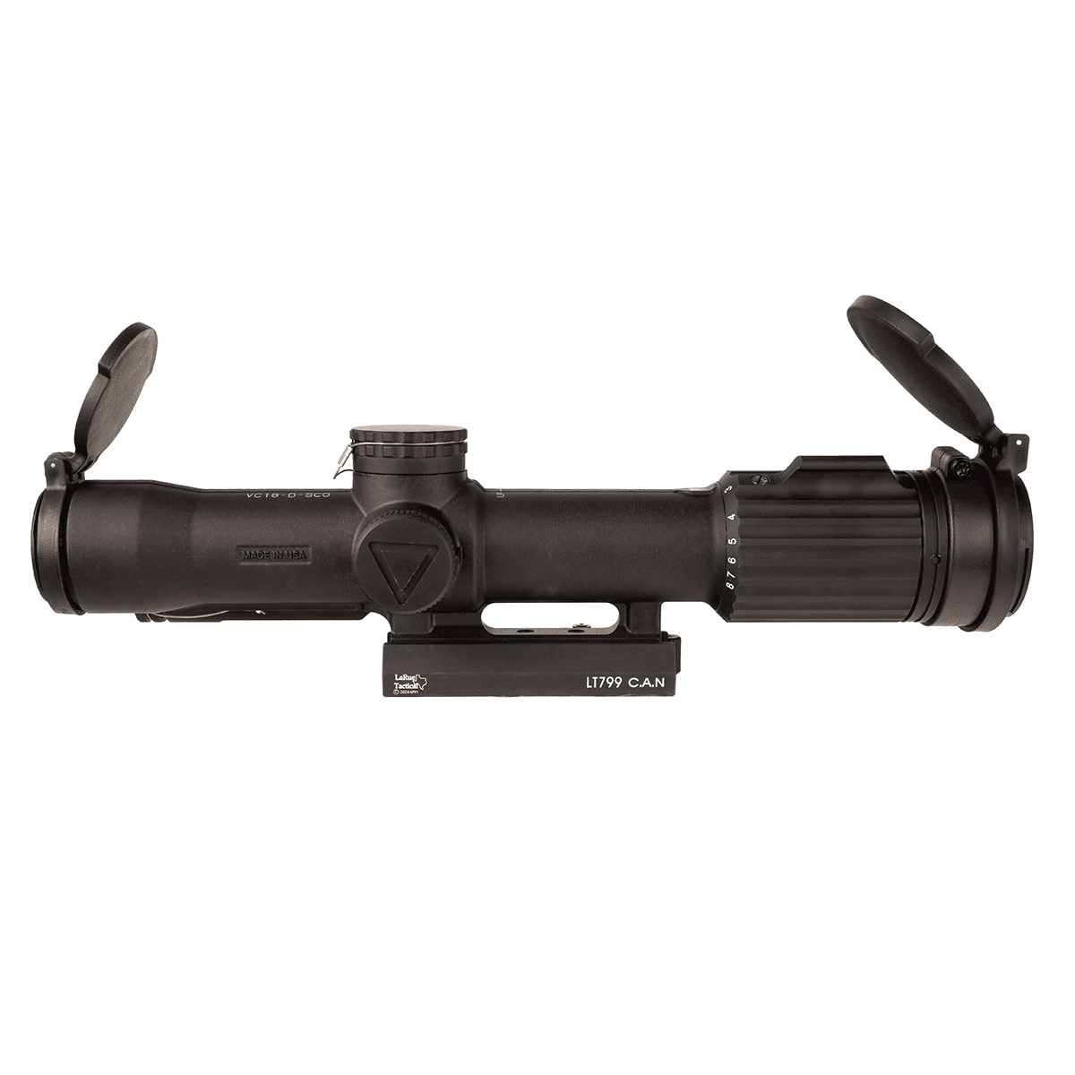 Trijicon 2400012 SCO VCOG 1-8x28mm Red MRAD FFP w/ LaRue LT799 Mount Trijicon 2400012 SCO VCOG 1-8x28mm Red MRAD FFP w/ LaRue LT799 Mount