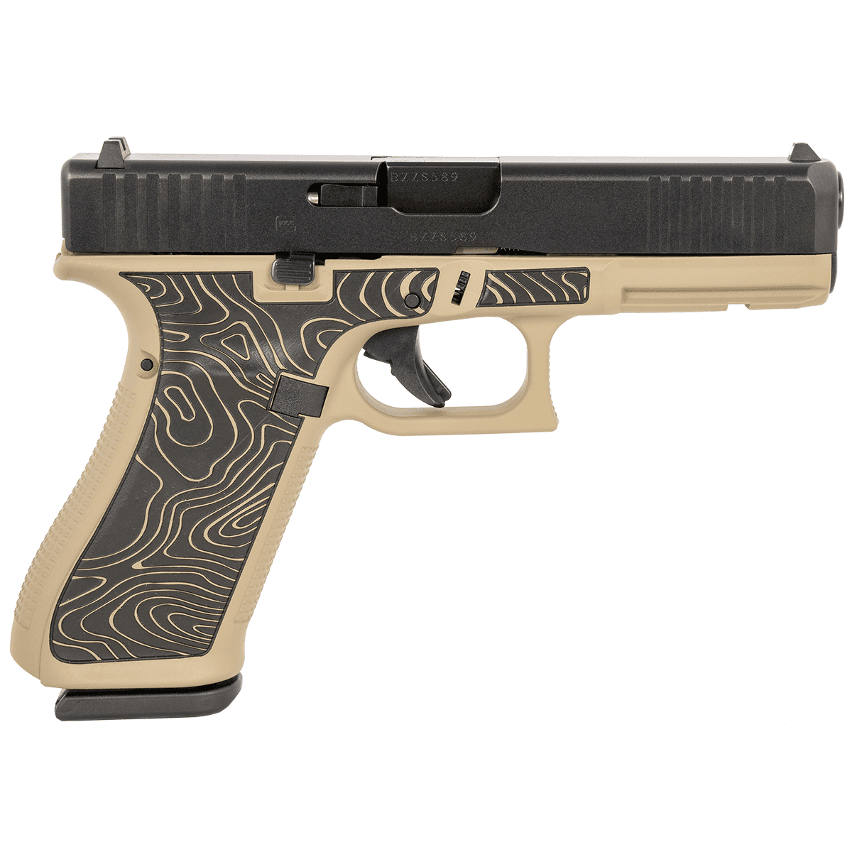 Glock G17 Gen5 Custom 9mm Semi Automatic Handgun Glock G17 Gen5 Custom 9mm Semi Automatic Handgun