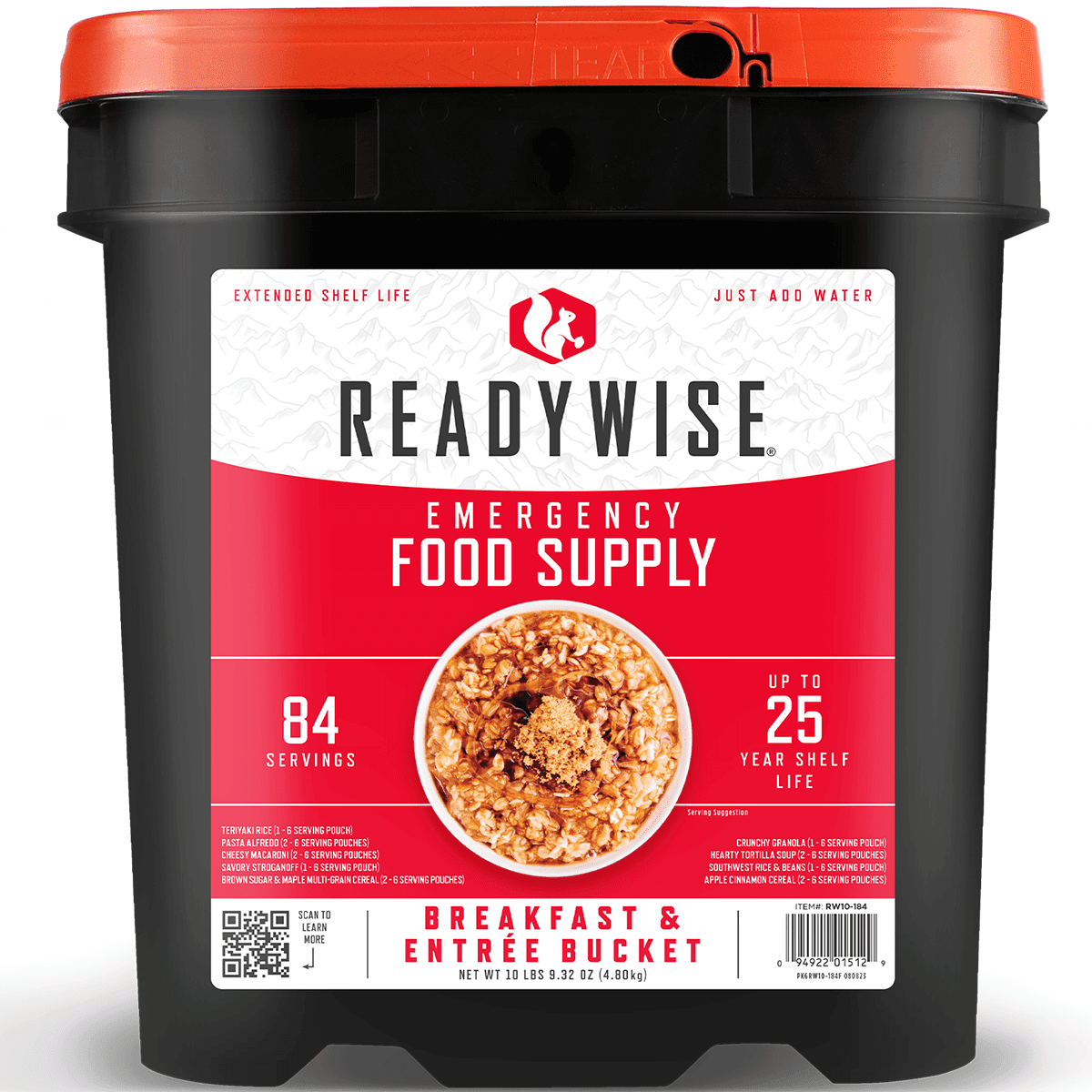 ReadyWise Meals Ready to Eat Freeze Dried Entrees 84 Servings Per Bucket ReadyWise Meals Ready to Eat Freeze Dried Entrees 84 Servings Per Bucket