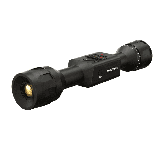 ATN Thor LTV Thermal Rifle Scope Black Illuminated Multi Reticle 320x240 Resolution - TIWSTLTV325X ATN Thor LTV Thermal Rifle Scope Black Illuminated Multi Reticle 320x240 Resolution - TIWSTLTV325X