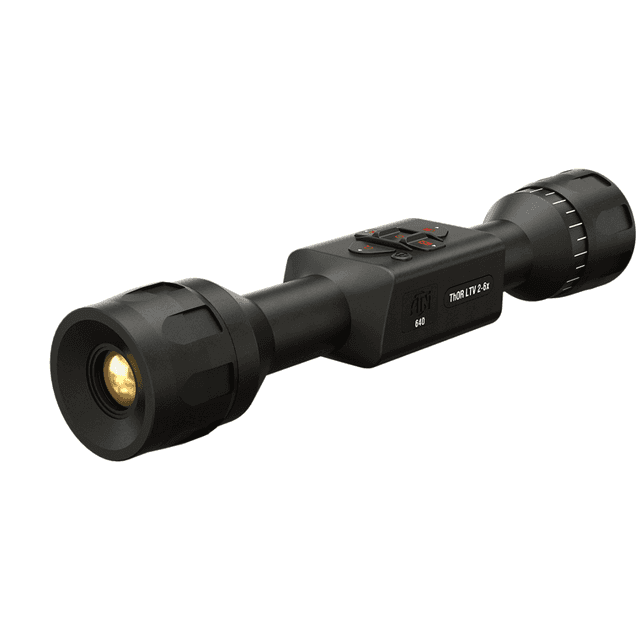 ATN Thor LTV Thermal Rifle Scope Black 2-6x25mm Illuminated Multi Reticle 640x480 Resolution - TIWSTLTV625X ATN Thor LTV Thermal Rifle Scope Black 2-6x25mm Illuminated Multi Reticle 640x480 Resolution - TIWSTLTV625X