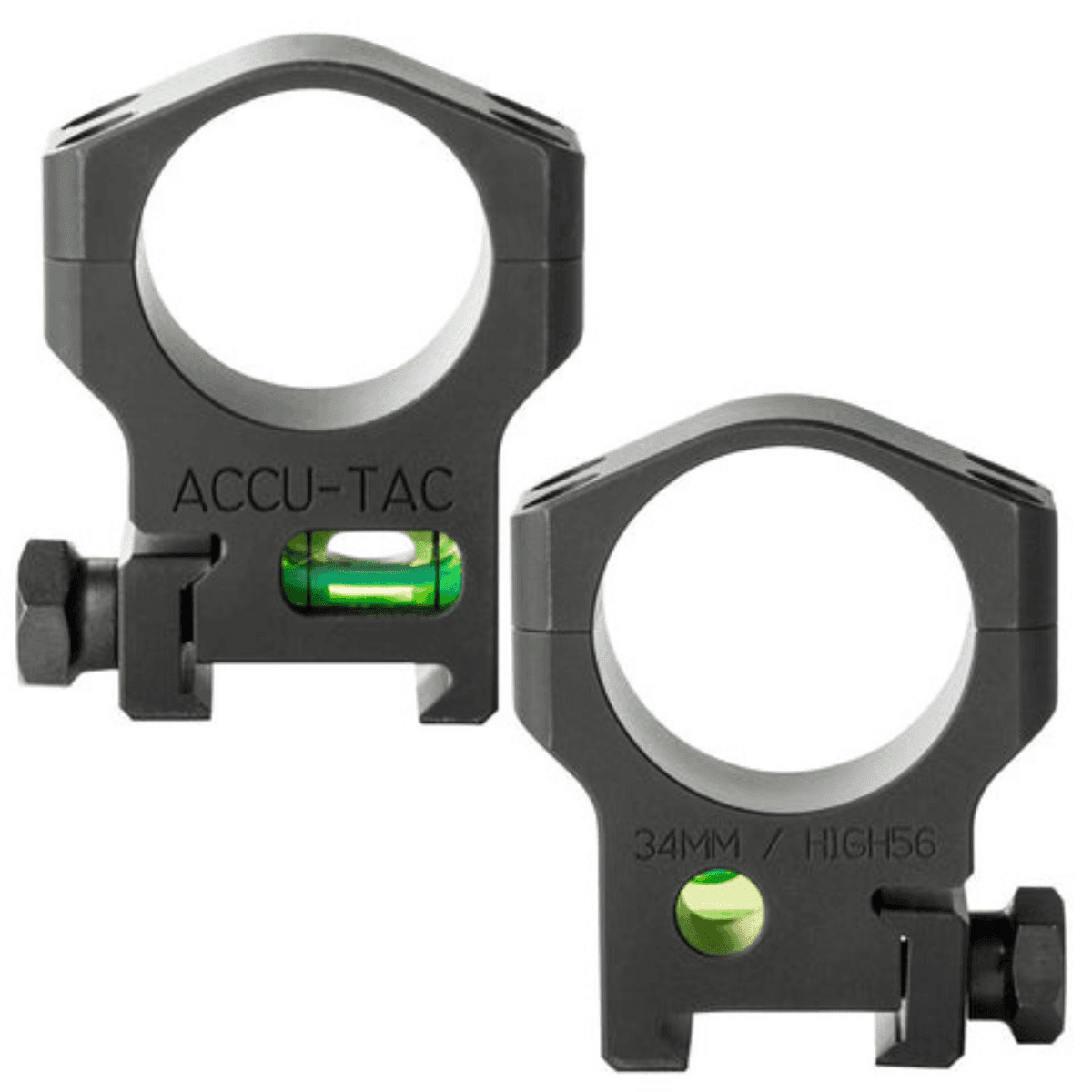 Accu-Tac HSR340 34 MM Scope Rings Flat Black Accu-Tac HSR340 34 MM Scope Rings Flat Black