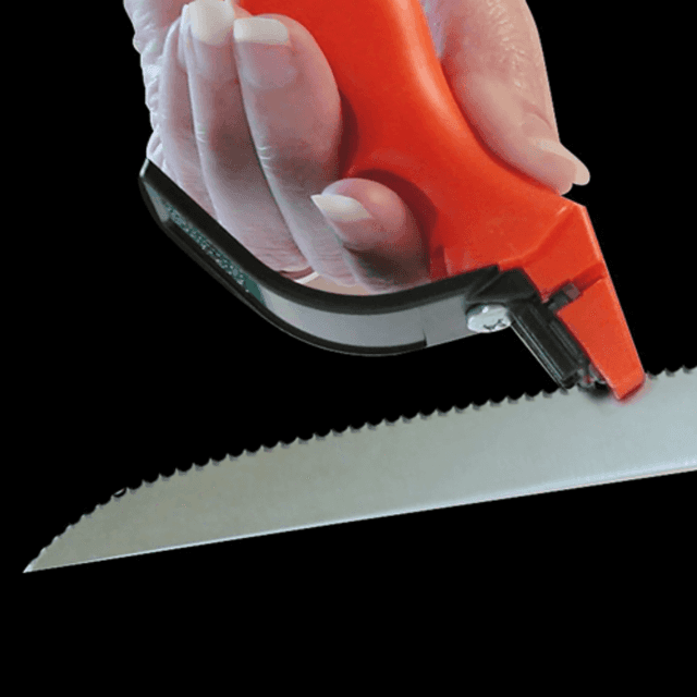 AccuSharp 1001C Sharpener Knife & Scissor Hand Held Diamond-Honed Carbide Sharpener Red AccuSharp 1001C Sharpener Knife & Scissor Hand Held Diamond-Honed Carbide Sharpener Red