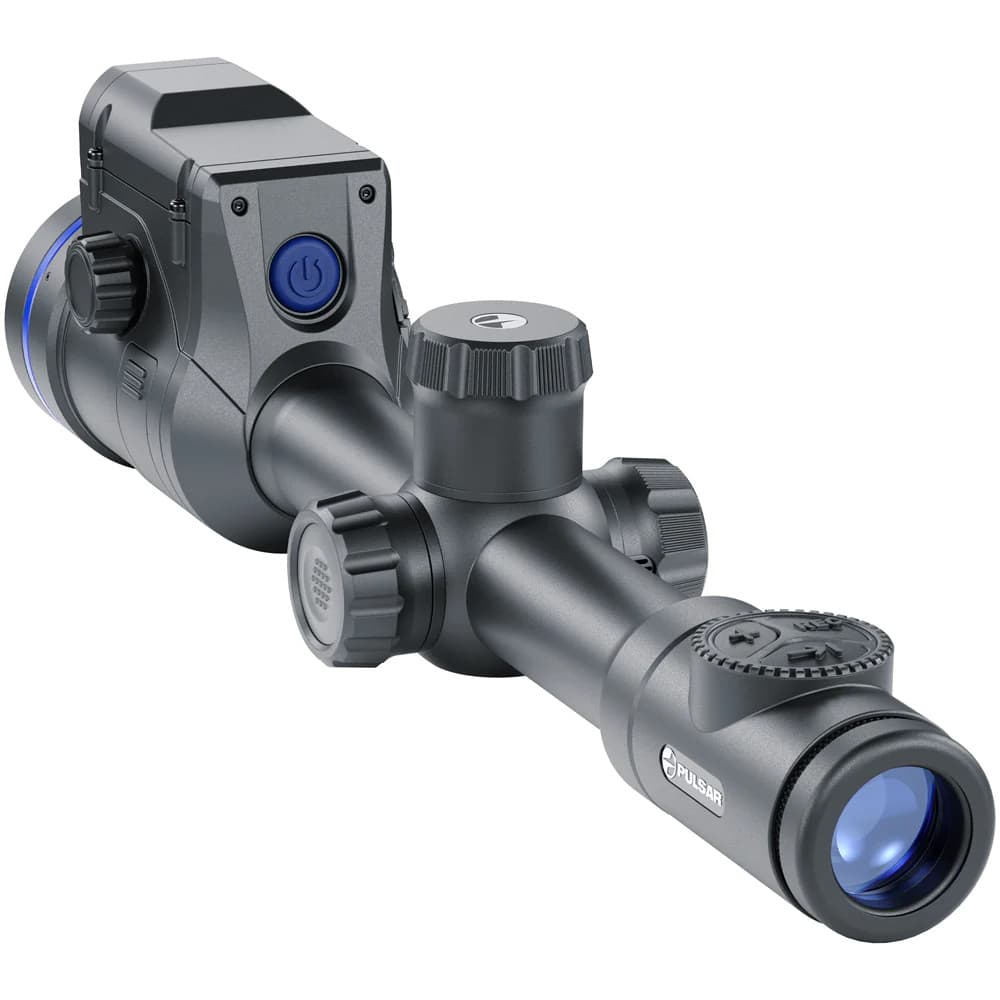 Pulsar PL76554 Thermion 2 LRF XG50 Thermal Rifle Scope Black Anodized 3-24x 50mm Multi Reticle 640x480, 50Hz Resolution Features Laser Rangefinder Pulsar PL76554 Thermion 2 LRF XG50 Thermal Rifle Scope Black Anodized 3-24x 50mm Multi Reticle 640x480, 50Hz Resolution Features Laser Rangefinder