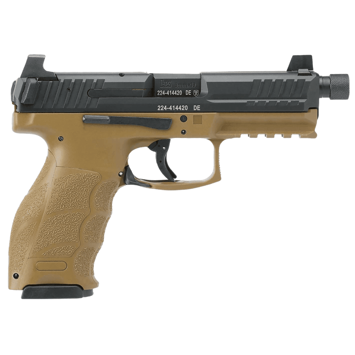 HK VP9 Tactical Full Size FDE 9mm Semi Automatic Handgun HK VP9 Tactical Full Size FDE 9mm Semi Automatic Handgun