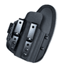OMNICARRY HOFTAC IWB Black Polymer Belt Clip Fits RugerCanikGlock Models Right Hand empty right side view OMNICARRY HOFTAC IWB Black Polymer Belt Clip Fits RugerCanikGlock Models Right Hand empty right side view