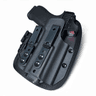 OMNICARRY HOFTAC IWB Black Polymer Belt Clip Fits RugerCanikGlock Models Right Hand right side carry view OMNICARRY HOFTAC IWB Black Polymer Belt Clip Fits RugerCanikGlock Models Right Hand right side carry view